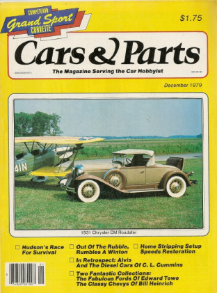 CARS & PARTS 1979 DEC - 31 CHRYSLER CM, GRAND SPORT VETTE, ALVIS SPEED 25